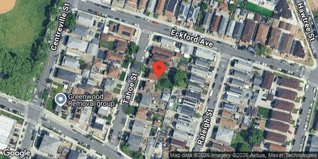 Aerial map of 149-37 TAHOE STREET, Queens