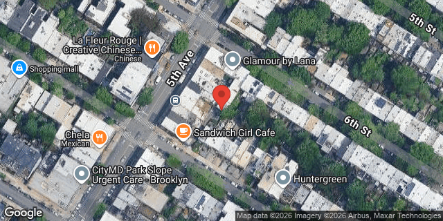 Aerial map of 341 7 STREET, Brooklyn