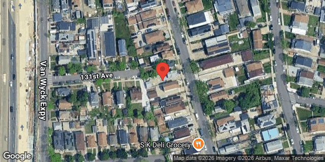 Aerial map of 130-28 140 STREET, Queens