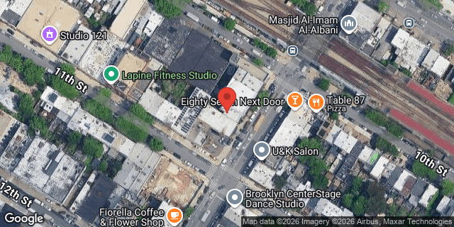 Aerial map of 488 3 AVENUE, Brooklyn
