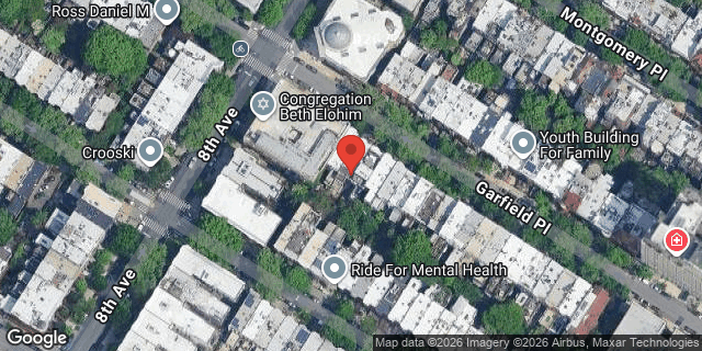 Aerial map of 280 GARFIELD PLACE, Brooklyn