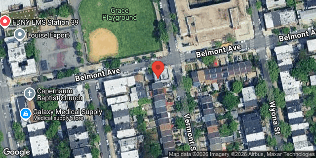 Aerial map of 360 VERMONT STREET, Brooklyn