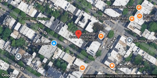 Aerial map of 317 7 STREET, Brooklyn
