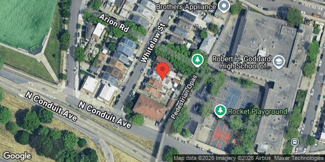 Aerial map of 139-05 WHITELAW STREET, Queens