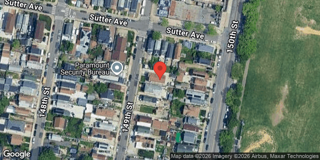 Aerial map of 128-11 149 STREET, Queens