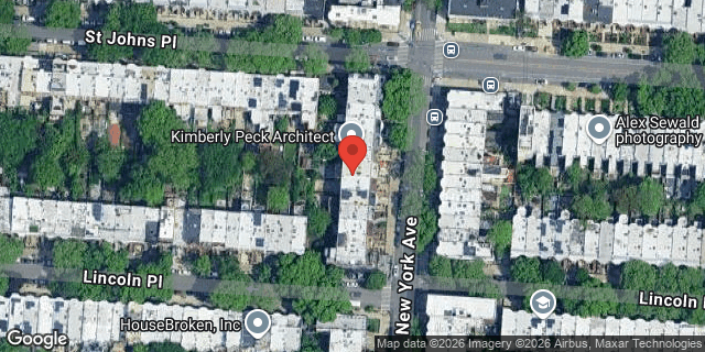Aerial map of 270 NEW YORK AVENUE, Brooklyn
