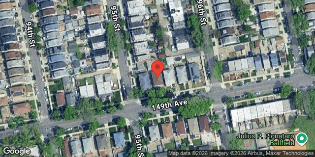 Aerial map of 95-07 149 AVENUE, Queens