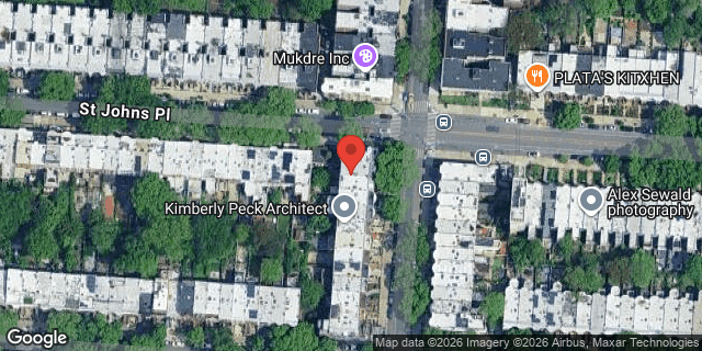 Aerial map of 260 NEW YORK AVENUE, Brooklyn