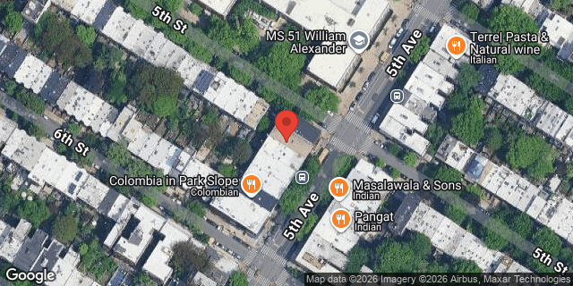 Aerial map of 368 5 AVENUE, Brooklyn