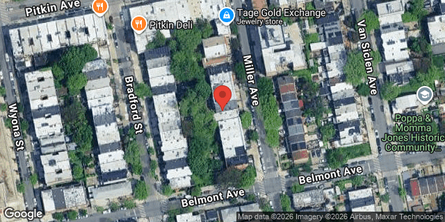 Aerial map of 370 MILLER AVENUE, Brooklyn