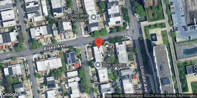 Aerial map of 687 AUTUMN AVENUE, Brooklyn