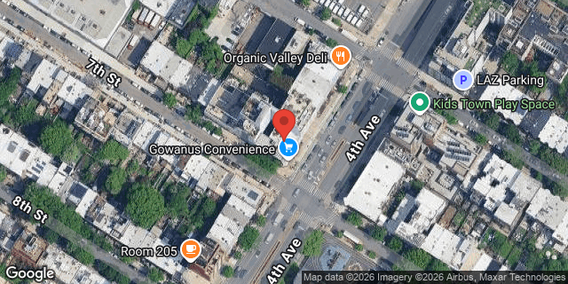 Aerial map of 412 4 AVENUE, Brooklyn