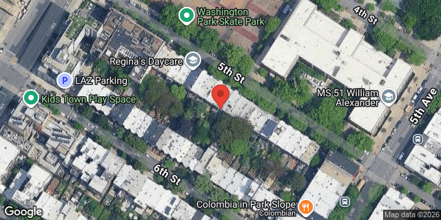 Aerial map of 306 5 STREET, Brooklyn