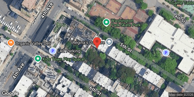 Aerial map of 292 5 STREET, Brooklyn