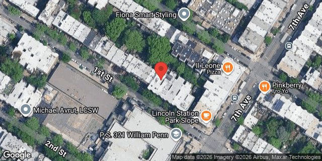Aerial map of 437 1 STREET, Brooklyn