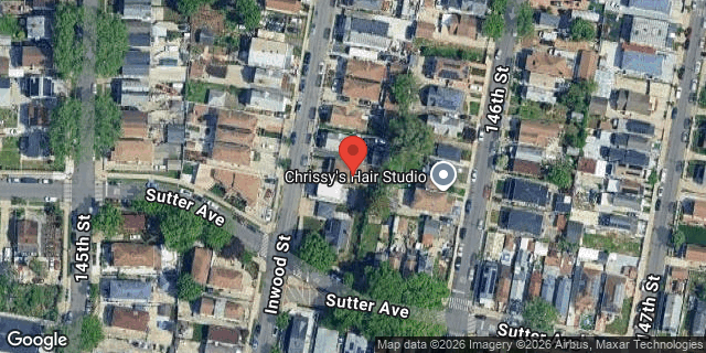 Aerial map of 126-39 INWOOD STREET, Queens