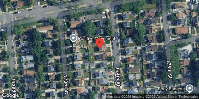 Aerial map of 137-22 174 STREET, Queens