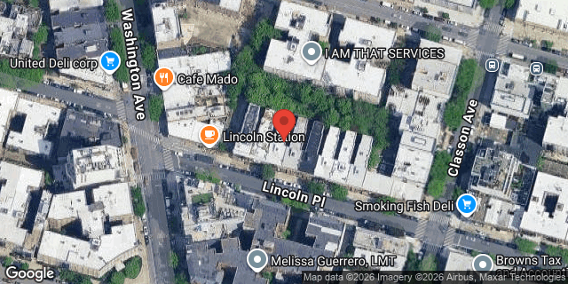 Aerial map of 429 LINCOLN PLACE, Brooklyn