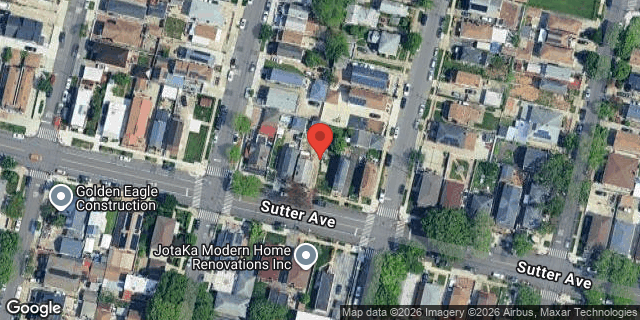 Aerial map of 126-11 SUTTER AVENUE, Queens