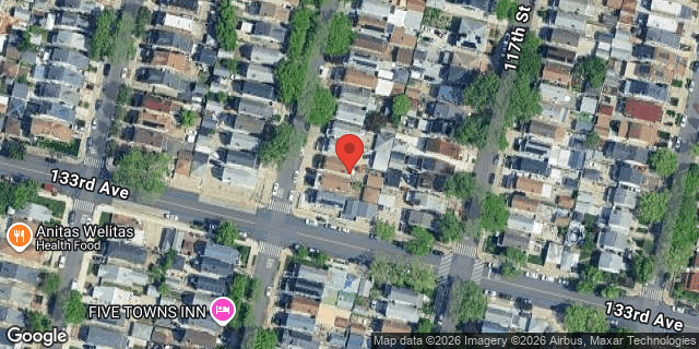 Aerial map of 130-53 116 STREET, Queens