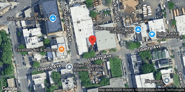 Aerial map of 113 LIBERTY AVENUE, Brooklyn