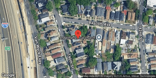 Aerial map of 127-11 140 STREET, Queens