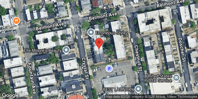Aerial map of 211 CRYSTAL STREET, Brooklyn