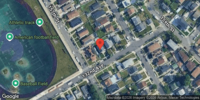 Aerial map of 157-07 132 AVENUE, Queens