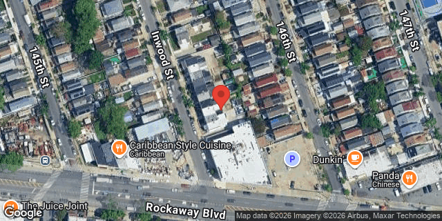Aerial map of 123-45 INWOOD STREET, Queens
