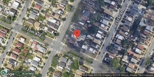 Aerial map of 134-49 FRANCIS LEWIS BLVD, Queens