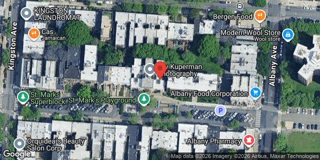 Aerial map of 947 ST MARKS AVENUE, Brooklyn