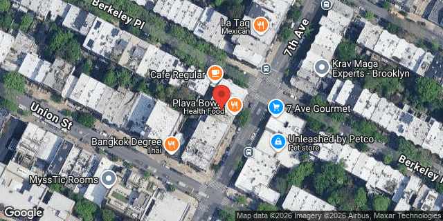 Aerial map of 82 7 AVENUE, Brooklyn