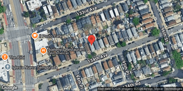 Aerial map of 94-35 134 AVENUE, Queens