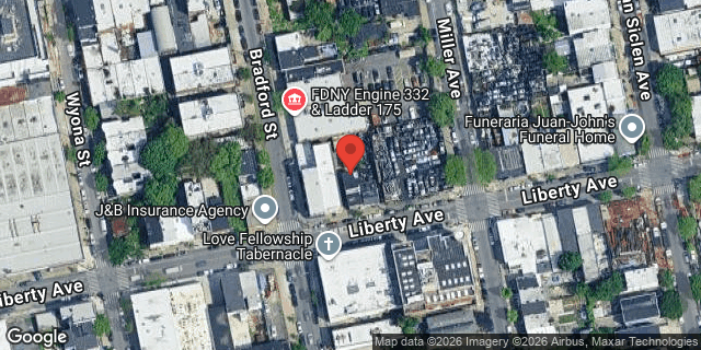 Aerial map of 469 LIBERTY AVENUE, Brooklyn