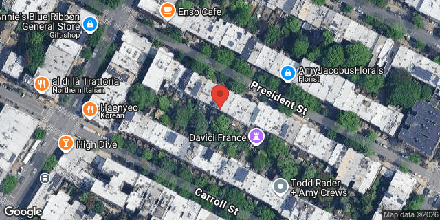 Aerial map of 686 PRESIDENT STREET, Brooklyn