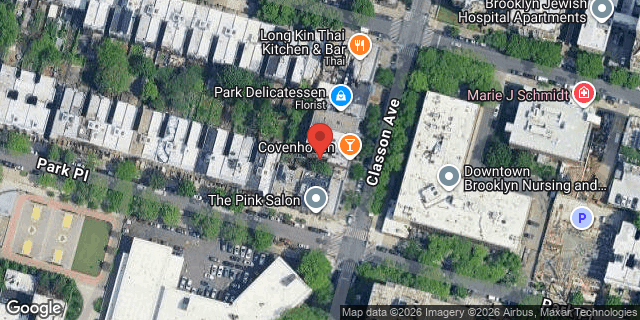 Aerial map of 730 CLASSON AVENUE, Brooklyn