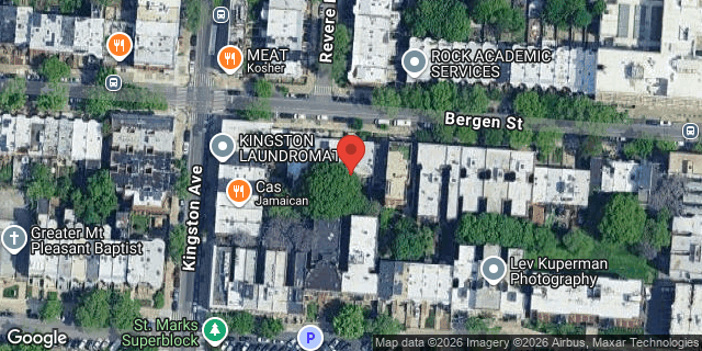 Aerial map of 1326 BERGEN STREET, Brooklyn