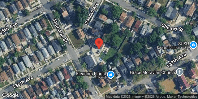 Aerial map of 178-02 CRANDALL AVENUE, Queens