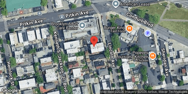 Aerial map of 560 LINCOLN AVENUE, Brooklyn