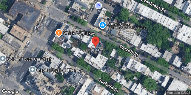 Aerial map of 574 CARROLL STREET, Brooklyn