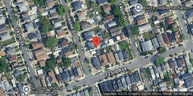 Aerial map of 120-39 INWOOD STREET, Queens