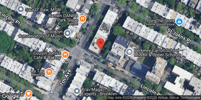 Aerial map of 55 7 AVENUE, Brooklyn