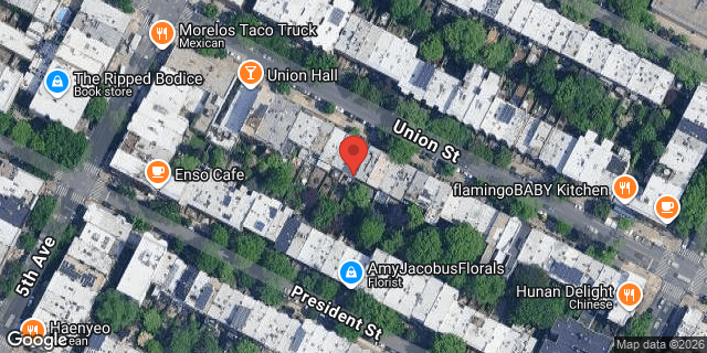 Aerial map of 718 UNION STREET, Brooklyn
