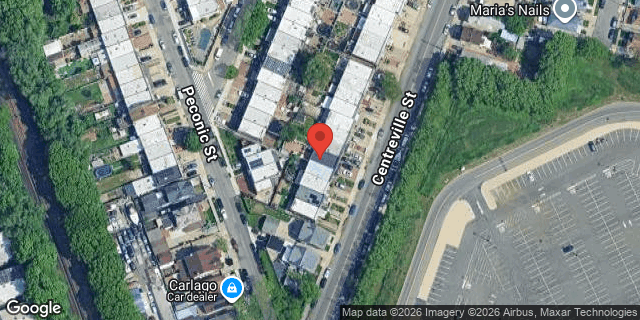 Aerial map of 133-44 CENTREVILLE STREET, Queens