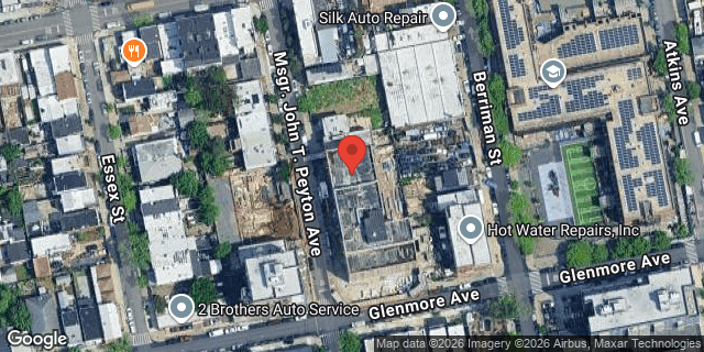 Aerial map of 353 SHEPHERD AVENUE, Brooklyn