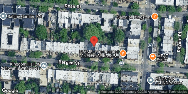 Aerial map of 1285 BERGEN STREET, Brooklyn