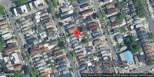 Aerial map of 116-31 127 STREET, Queens
