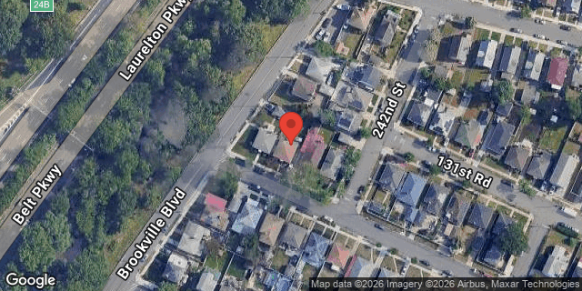 Aerial map of 241-07 132 AVENUE, Queens