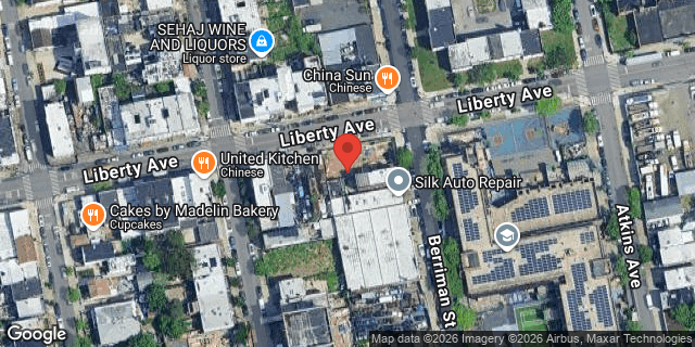 Aerial map of 790 LIBERTY AVENUE, Brooklyn