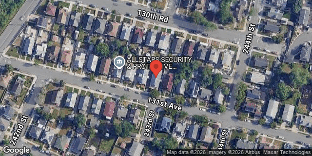 Aerial map of 242-31 131 AVENUE, Queens